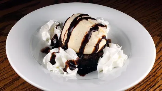 Chocolate Brownie with Ice Cream