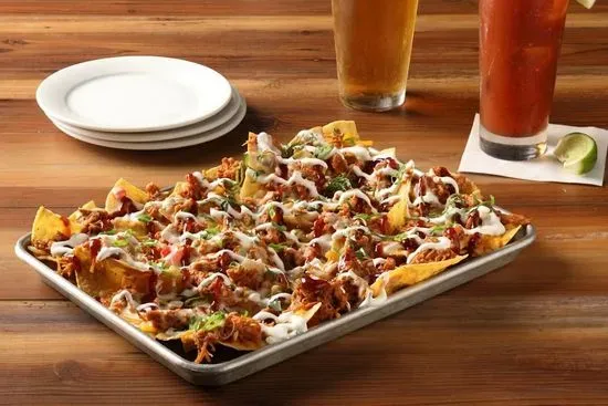 BBQ Chicken Nachos (Large)