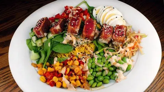 *Asian Power Bowl w/Seared Ahi Tuna