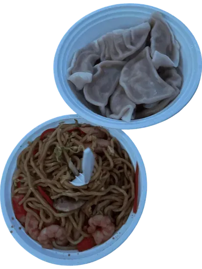 51. Seafood Lo Mein