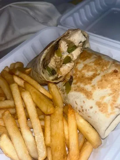 W10. Chicken Teriyaki Wrap