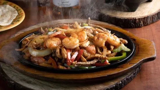 With Texas Fajitas