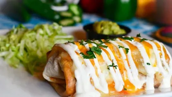 Grilled Chicken Chimichanga