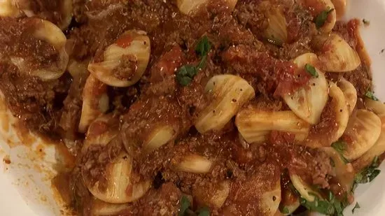 Orecchiette Bolognese