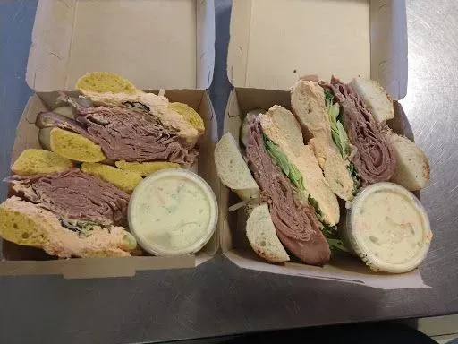 Roast Beef Club Sandwich