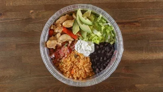 Rajas ( Poblano Peppers) Bowl