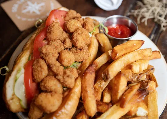 East Coast Shrimp Po' Boy