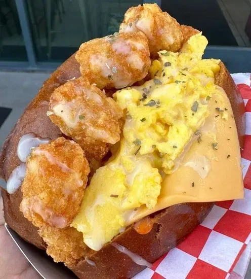 E.T.C. Eggdrop (Eggs, Tots, & Cheese)