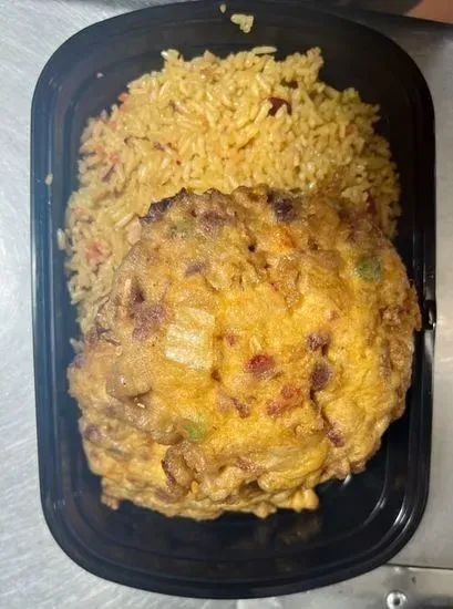 C2. Pork or Chicken or Shrimp Egg Foo Young