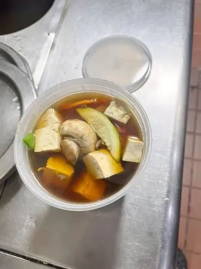 21. Bean Curd with Chinese Veg. Soup / 青菜豆腐湯