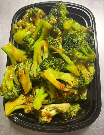 62. Broccoli with Garlic Sauce