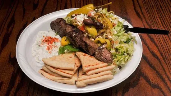 Lamb Kabob Plate