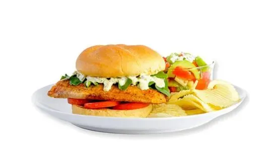 Grilled Fish Sandwich