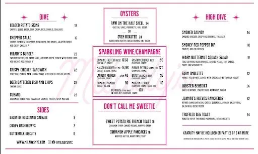 Brunch Menu