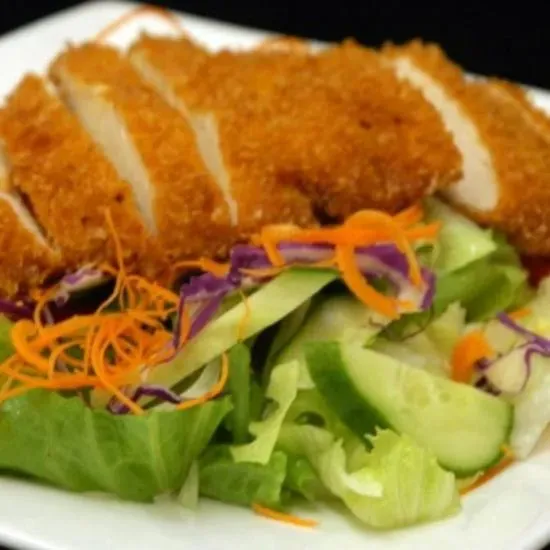 Crispy Chicken Katsu Salad