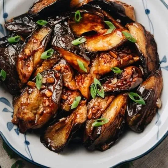 Chinese Eggplant with Garlic Sauce