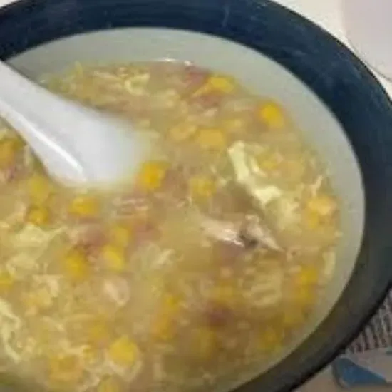 Creamy Corn Chowder for two