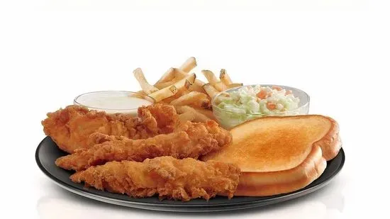 3 Piece Hand-Breaded Chicken Tender Platter