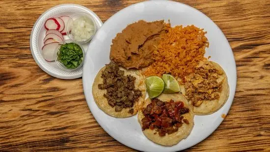 1. Traditional Taco Combo