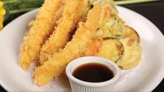 Shrimp Vegetable Tempura appetizer