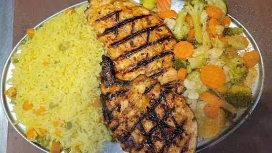 Grilled Chicken Breast Dinner