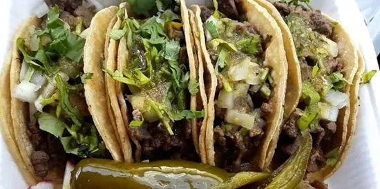 Lengua / Cow Tongue Tacos