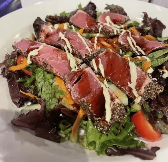 Pepper-Crusted Ahi Tuna Salad