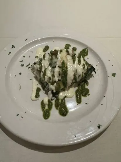 Broccoli Rapa Sausage Lasagna