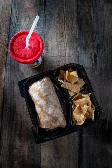 Kids Bean, & Seafood Burrito