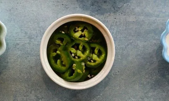 Roasted Sliced Jalapeno Side