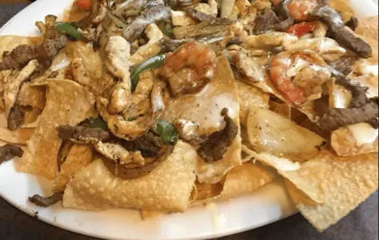 Chicken & Beef Nachos