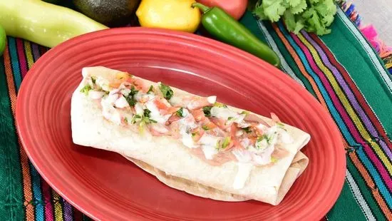 Chilaquile Chicken Burrito