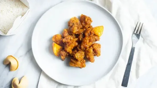 4. Orange Chicken