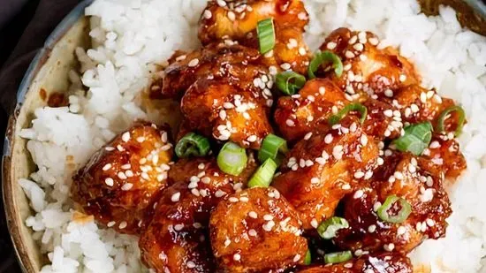 3. Sesame Chicken or Tofu