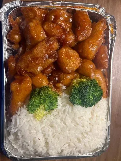 White Meat General Chicken  (COMBO)