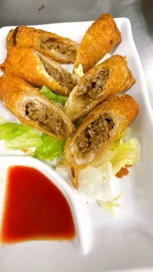 Philly Cheesesteak Egg Rolls