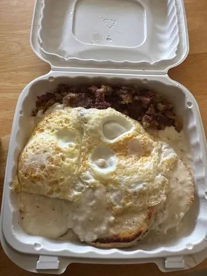 Sausage Gravy and Biscuits