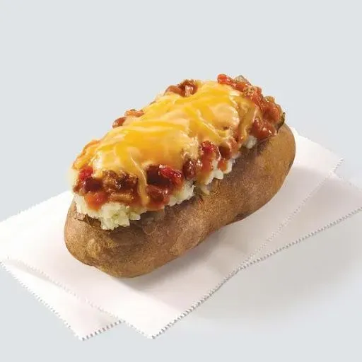 Chili & Cheese Baked Potato