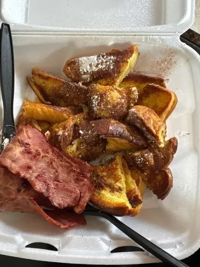 French Toast (3) with Meat