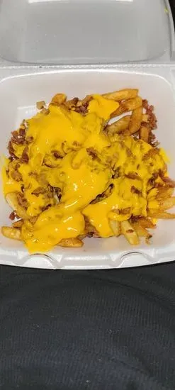 Cheddar Fries with Bacon