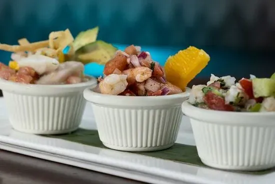 Ceviche Sampler