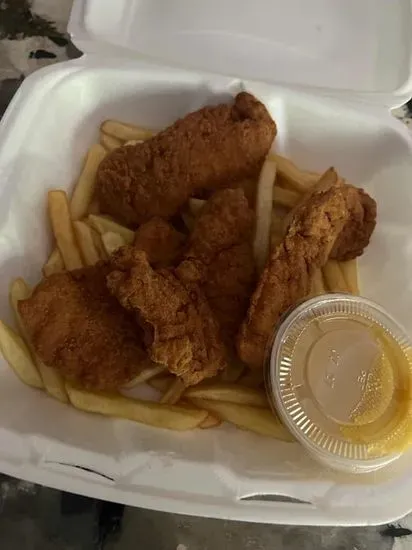 Chicken Fingers (4) & Fries