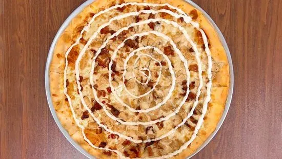 Chicken Bacon Ranch Pizza