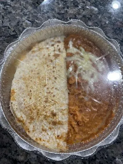 4. Quesadilla (Choice of Filling) / Rice & Beans