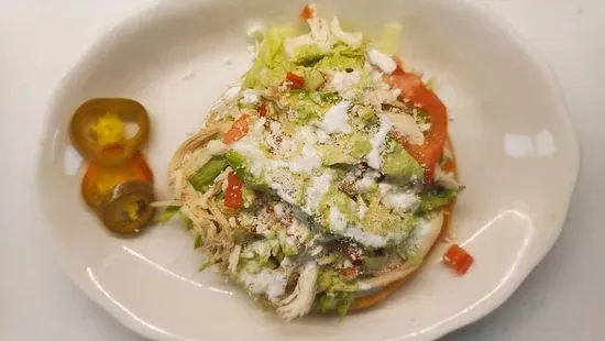 Chicken tostadas