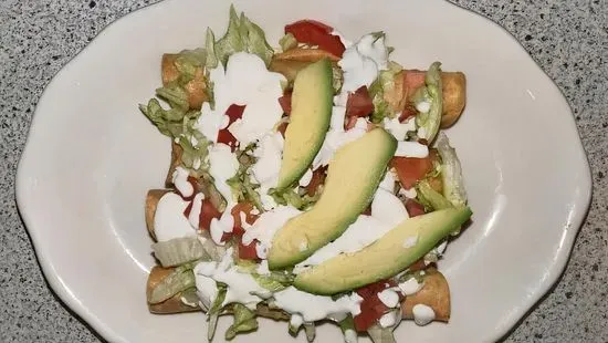 Chicken flautas