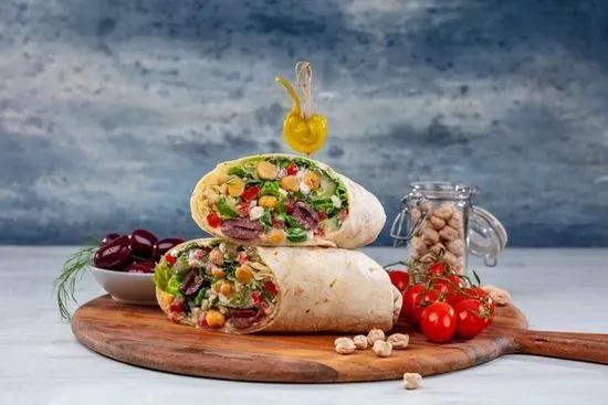 GREEK SALAD WRAP
