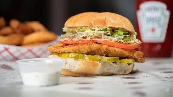 13.Crispy Chicken Burger