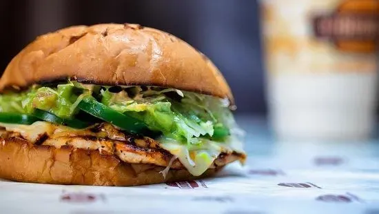 18.Spicy Baja Chicken Burger