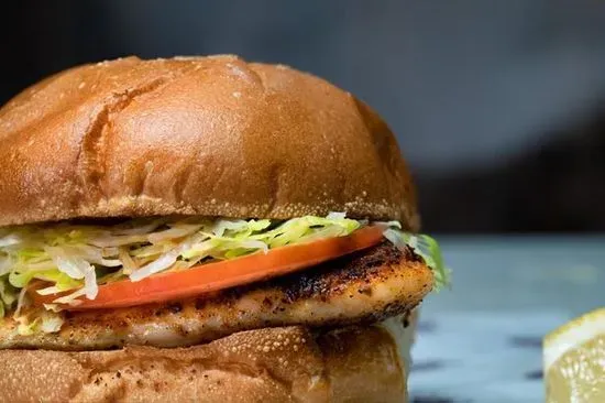 25.Cajun Fish Burger